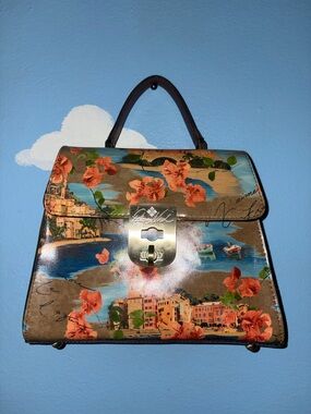 NWT - Patricia Nash French Riviera Chauny Satchel w/ Strap